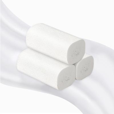 Pamper yourself with Embossed Coreless Toilet Paper