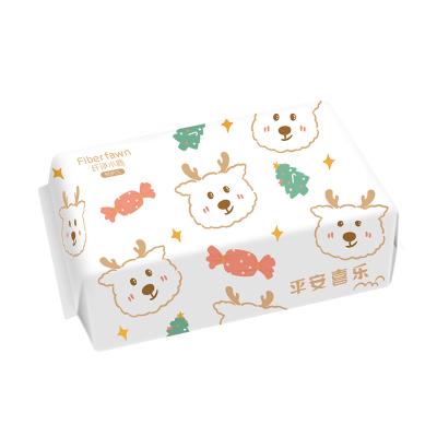 Disposable pumping pure beauty cotton facial soft tissue